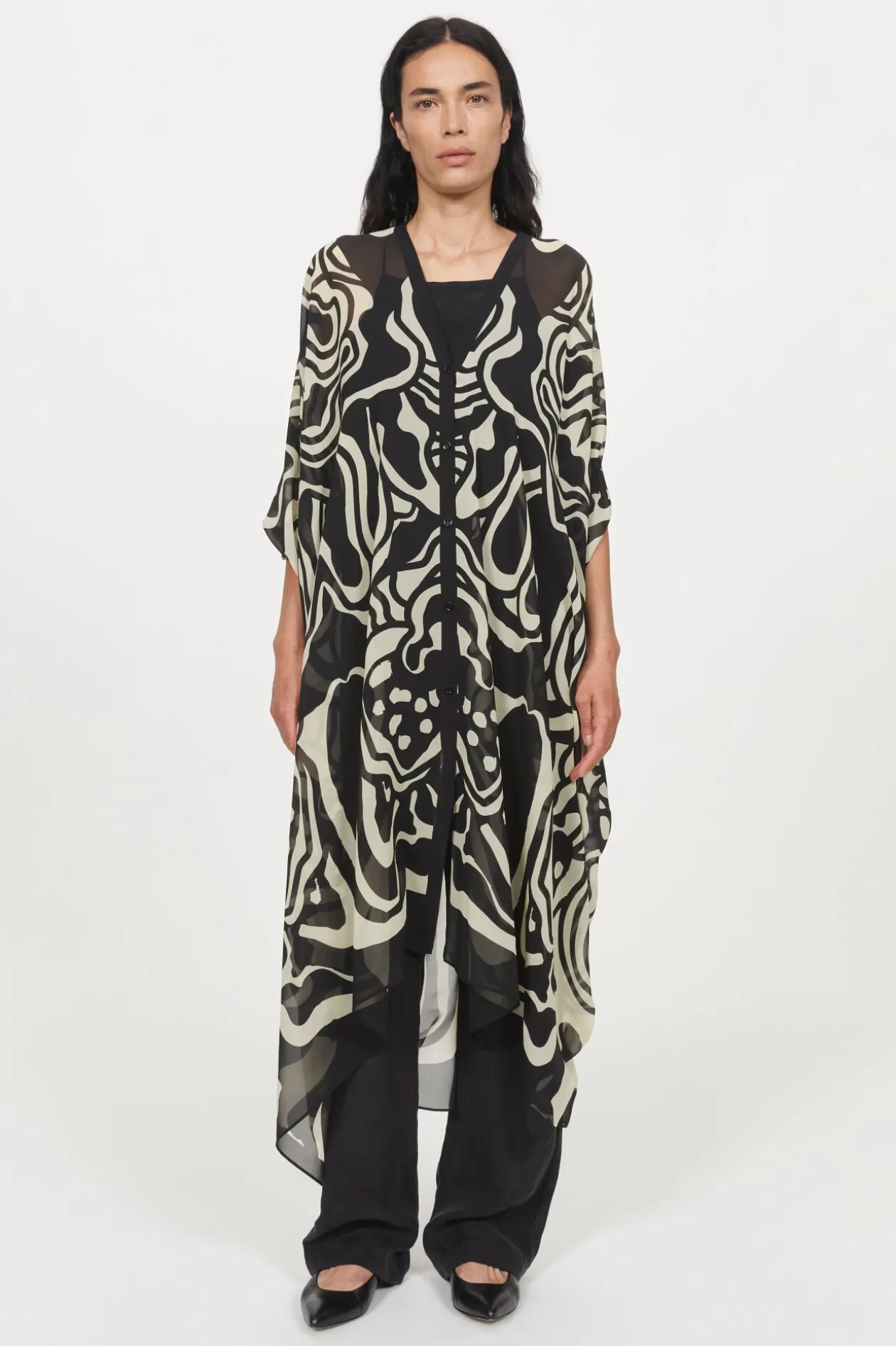 Agave Cosmic Bloom Caftan Rodebjer
