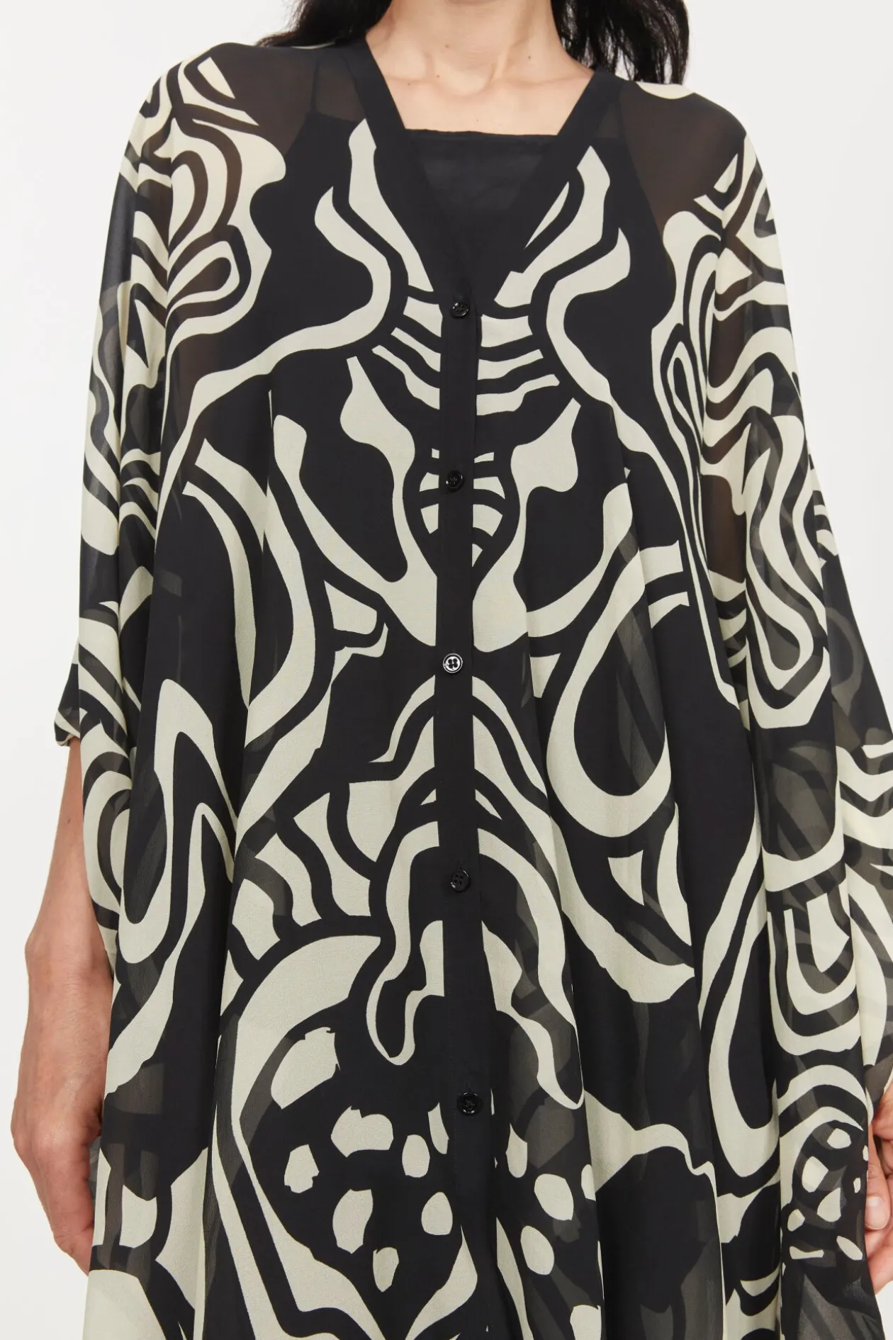 Agave Cosmic Bloom Caftan Rodebjer