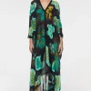 Agave Leaf Caftan Rodebjer