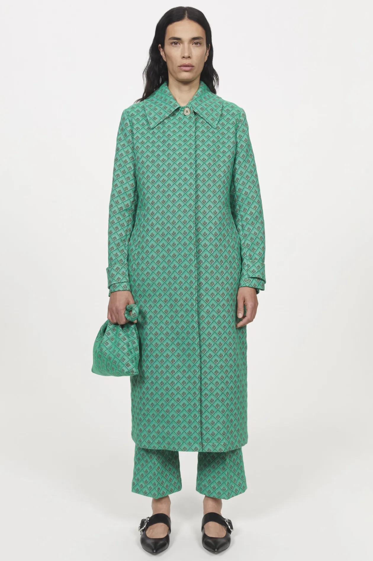 Aida Monogram Coat Rodebjer