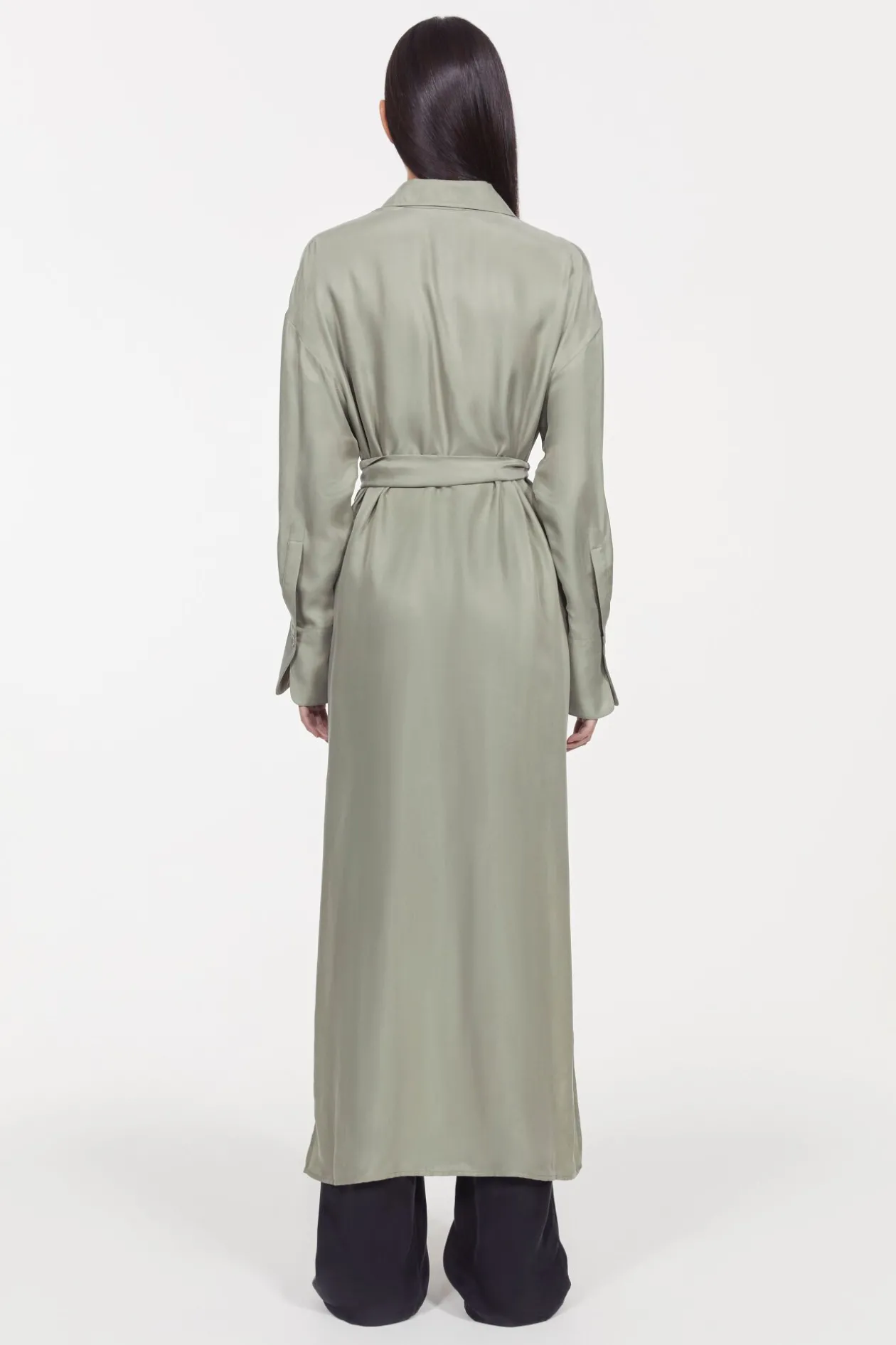 Apple Peach Twill Dress Rodebjer