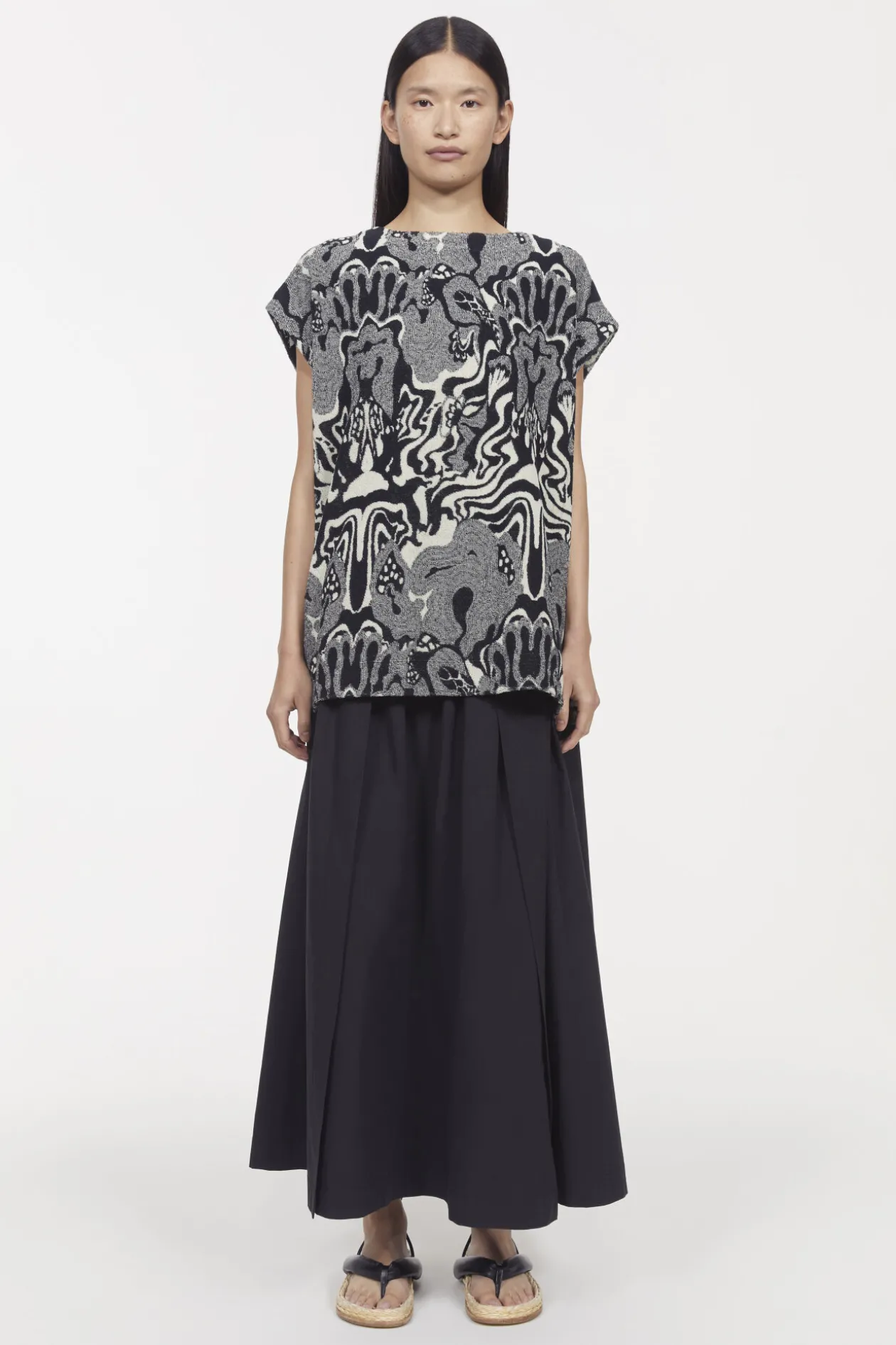 Claire Cosmic Jersey Top Rodebjer