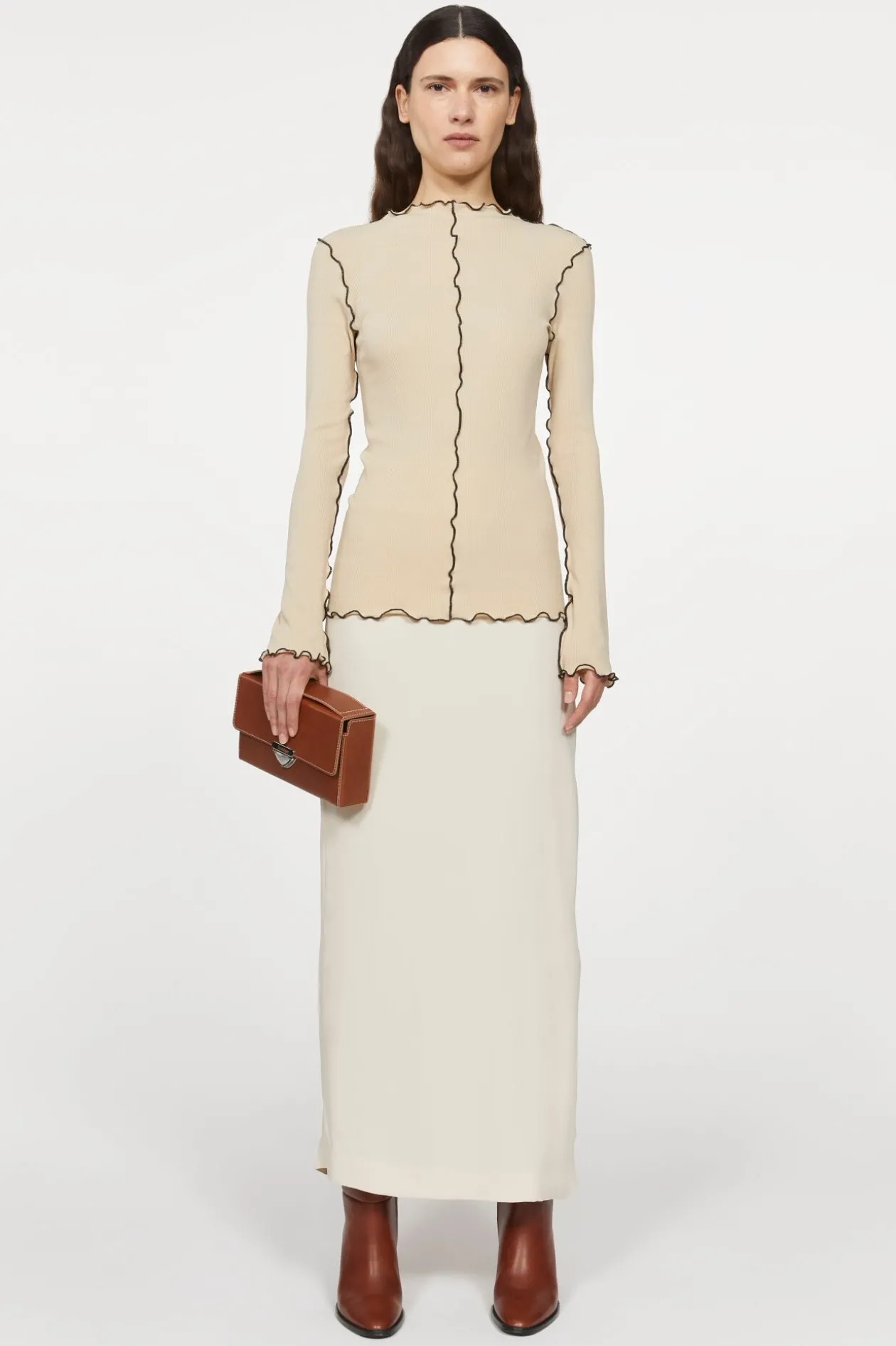 Columbina Jersey Top Rodebjer