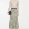 Flora Jaquard Knitted Skirt Rodebjer