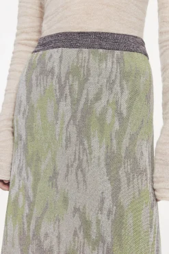 Flora Jaquard Knitted Skirt Rodebjer
